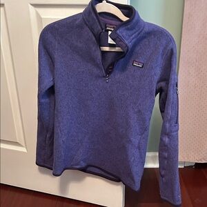 Patagonia Violet Quarter-Zip Fleece